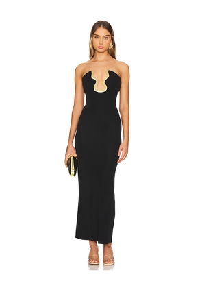 Cult Gaia Abril Gown in Black. Size 00. Also in 2, 4, 6.