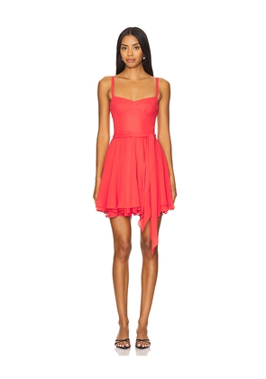 Amanda Uprichard Anais Dress in Red. Size M. Also in S.