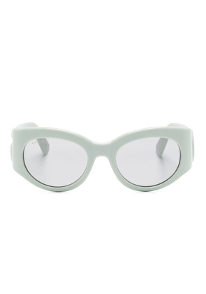 Gucci Eyewear oval-frame sunglasses - Green