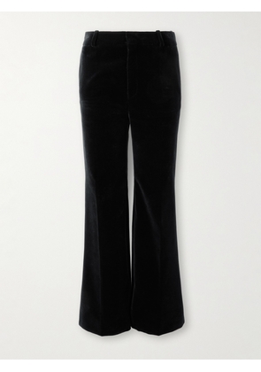 Chloé - Cotton-velvet Wide-leg Pants - Blue - FR 34,FR 36,FR 38,FR 40,FR 42,FR 44,FR 46