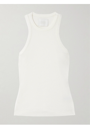 Citizens of Humanity - Akira Ribbed-knit Tank - White - x small,small,medium,large,x large