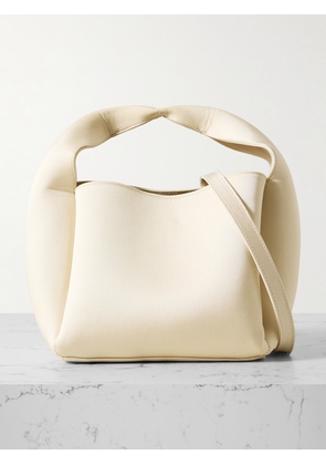 TOTEME - Bucket Organic Cotton-blend Satin Tote - Ecru - One size
