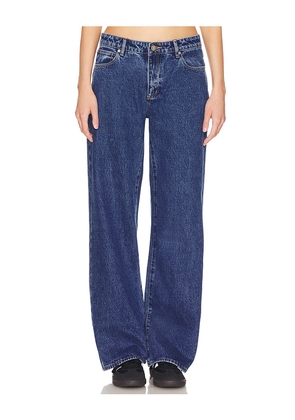 Abrand 99 Baggy Wide Leg in Denim-Dark. Size 23. Also in 25, 26, 27, 28, 29, 30, 31, 32, 33.