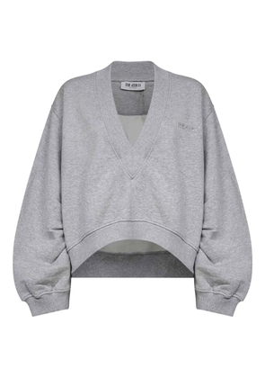 The Attico V-neck sweatshirt - Grey