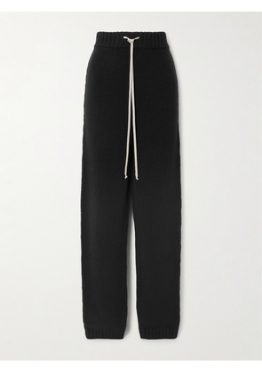 Rick Owens - Cashmere Track Pants - Black - x small,small,medium,large,x large,xx large