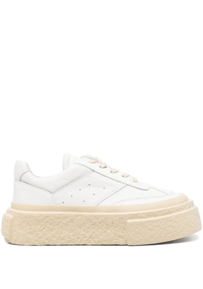 MM6 Maison Margiela contrasting-platform sneakers - White