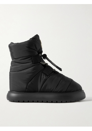 Moncler - Gaia Quilted Shell Ankle Boots - Black - IT36,IT37,IT38,IT39,IT40,IT41