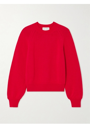 HIGH SPORT - Lara Cotton Sweater - Red - x small,small,medium,large,x large