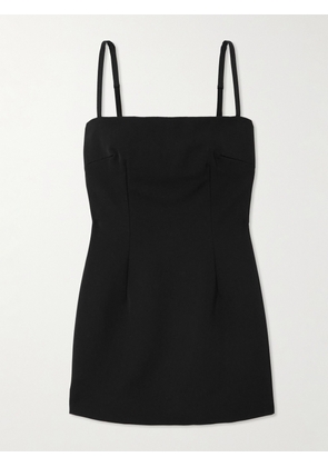 Dolce & Gabbana - Wool-twill Mini Dress - Black - IT36,IT38,IT40,IT42,IT44,IT46,IT48,IT50