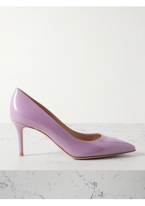 Gianvito Rossi - Gianvito 70 Patent-leather Pumps - Purple - IT36,IT36.5,IT37,IT37.5,IT38,IT38.5,IT39,IT39.5,IT40,IT40.5,IT41,IT41.5,IT42