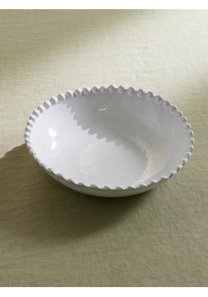 Astier De Villatte - Adélaïde Ceramic Soup Plate - White - One size