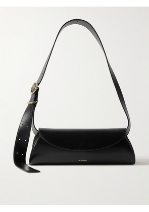 Jil Sander - Small Leather Shoulder Bag - Black - One size