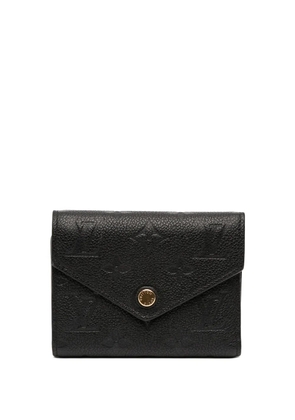 Louis Vuitton Pre-Owned 2020 Monogram Empreinte Victorine Wallet small wallets - Black
