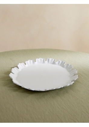 Astier De Villatte - Chou Large Ceramic Dinner Plate - White - One size