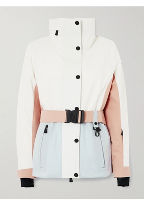 Moncler Grenoble - Hainets Belted Hooded Padded Ski Jacket - Off-white - 00,1,2,3,4,5