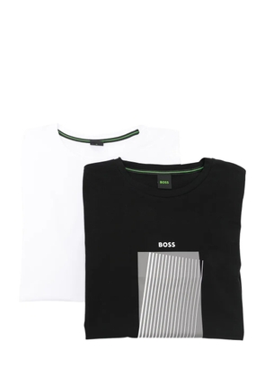 BOSS graphic print T-shirt - Black