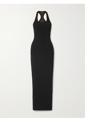 Jacquemus - Scala Jacquard-knit Maxi Dress - Black - FR 32,FR 34,FR 36,FR 38,FR 40,FR 42