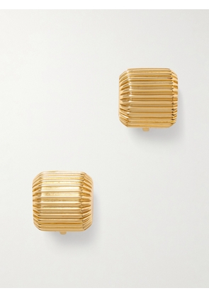 Martha Calvo - Elle Gold-plated Clip Earrings - One size