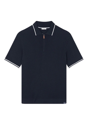 Paul & Shark half-zip polo shirt - Blue