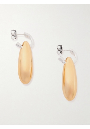 Bottega Veneta - Gold-plated And Silver Earrings - One size