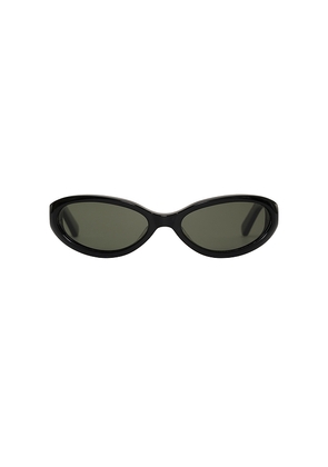 BRU Eyewear Linden Sunglasses in Black.