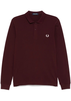 Fred Perry logo-embroidered polo shirt
