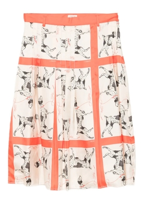 S.S.DALEY pointer skirt - Red