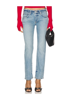 EB Denim Lola Slim Cigarette Jeans in Blue. Size 25. Also in 27, 30.