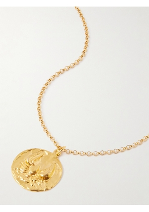 Alighieri - The Reader Of The Sea Recycled Gold-plated Necklace - One size