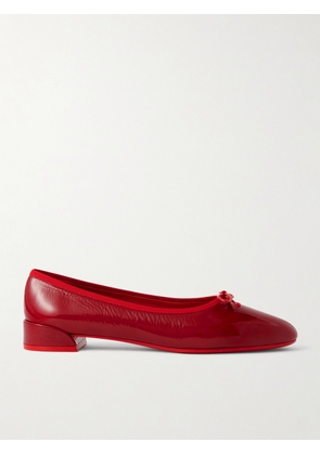Christian Louboutin - Sweetie Jane Patent-leather Flats - Red - IT36,IT36.5,IT37,IT37.5,IT38,IT38.5,IT39,IT39.5,IT40,IT40.5,IT41,IT41.5,IT42