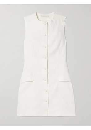 Faithfull - Jane Linen Mini Dress - White - x small,small,medium,large,x large,xx large