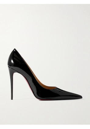 Christian Louboutin - Kate Max 100 Patent-leather Pumps - Black - IT35,IT35.5,IT36,IT36.5,IT37,IT37.5,IT38,IT38.5,IT39,IT39.5,IT40,IT40.5,IT41,IT41.5,IT42