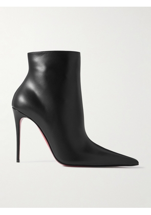 Christian Louboutin - Kate Max 100 Leather Ankle Boots - Black - IT36,IT36.5,IT37,IT37.5,IT38,IT38.5,IT39,IT39.5,IT40,IT40.5,IT41,IT42