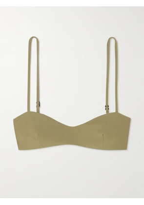 Faithfull - Evora Recycled Bikini Top - Green - x small,small,medium,large,x large,xx large