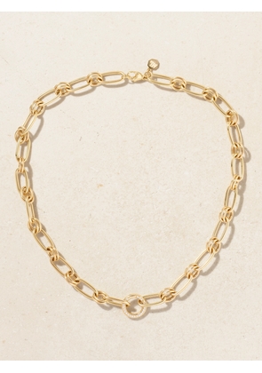 Marlo Laz - Sardinia 14-karat Gold Diamond Necklace - One size