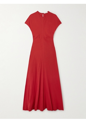 Faithfull - Colmar Organic Cotton-jersey Maxi Dress - Red - x small,small,medium,large,x large,xx large