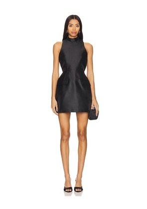 Amanda Uprichard Everhart Dress in Black. Size L. Also in M, S, XS.
