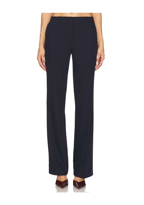 EAVES Lyla Trouser in Navy. Size L. Also in M, XL.