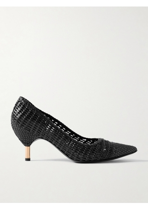 Gabriela Hearst - Andres Woven Leather Pumps - Black - IT36,IT36.5,IT37,IT37.5,IT38,IT38.5,IT39,IT39.5,IT40,IT40.5,IT41