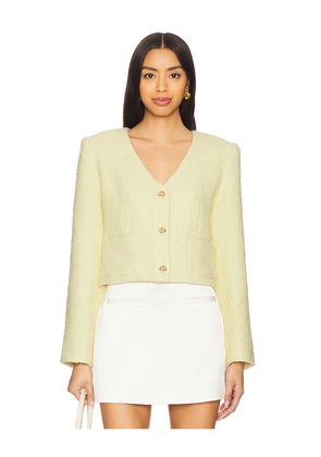 ASTR the Label Marleigh Jacket in Lemon. Size L. Also in XL.
