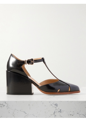 Gabriela Hearst - Evita Glossed-leather Pumps - Black - IT36,IT36.5,IT37,IT37.5,IT38,IT38.5,IT39,IT39.5,IT40,IT40.5,IT41