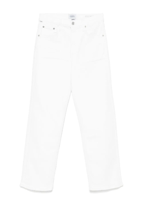 Citizens of Humanity logo-patch jeans - White