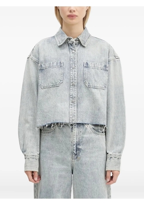 Ksubi Cutaway Ls Worn denim shirt - Blue