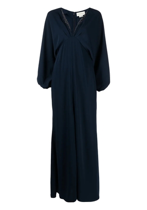 Sachin & Babi crystal-embellished Gabby gown - Blue