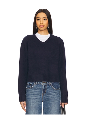 CLYQUE Kennedy Sweater in Navy. Size L. Also in XL.