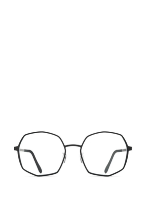 Blackfin geometric sable frame glasses