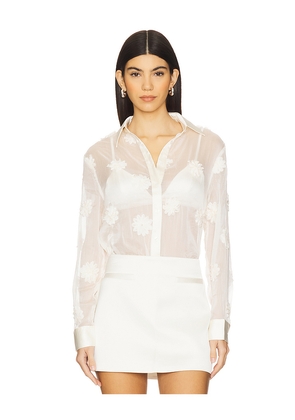 ASTR the Label Ioannis Shirt in Cream. Size L. Also in XL/1X.