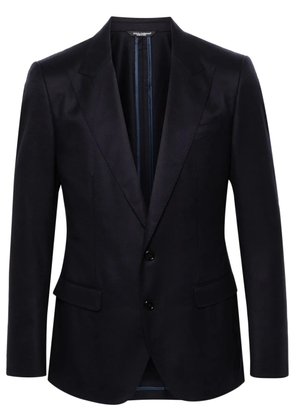 Dolce & Gabbana virgin-wool blazer - Blue