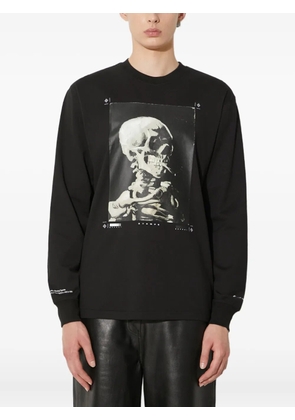 Stampd skull-print long-sleeve T-shirt - Black