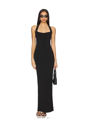 ALL THE WAYS Thea Maxi Dress in Black. Size L. Also in M, S, XS, XXS.